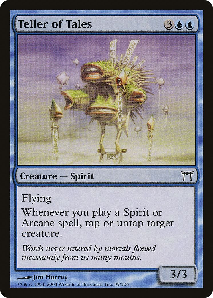 Teller of Tales (CHK-095) - Champions of Kamigawa