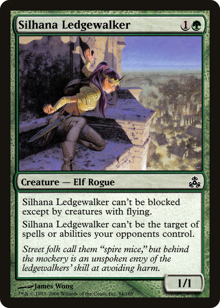 Silhana Ledgewalker (GPT-094) - Feuille du Pacte des Guildes