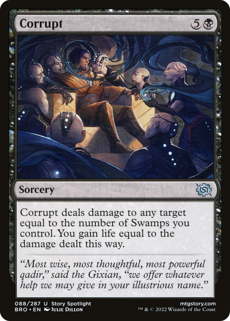Corrupt (BRO-088) - The Brothers' War Foil
