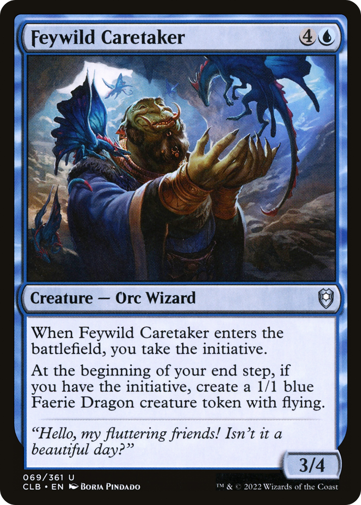 Gardien de Feywild (CLB-069) - Commander Legends : La Bataille pour Baldur's Gate (version foil) 