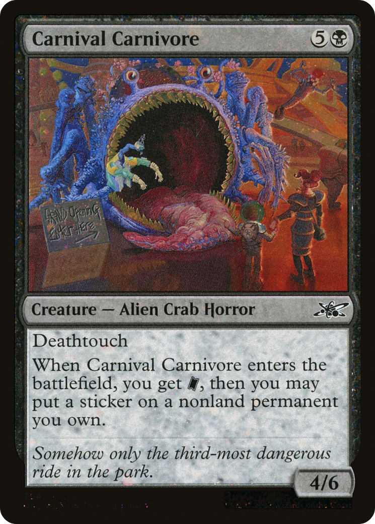 Carnival Carnivore (UNF-354) - Unfinity Foil 