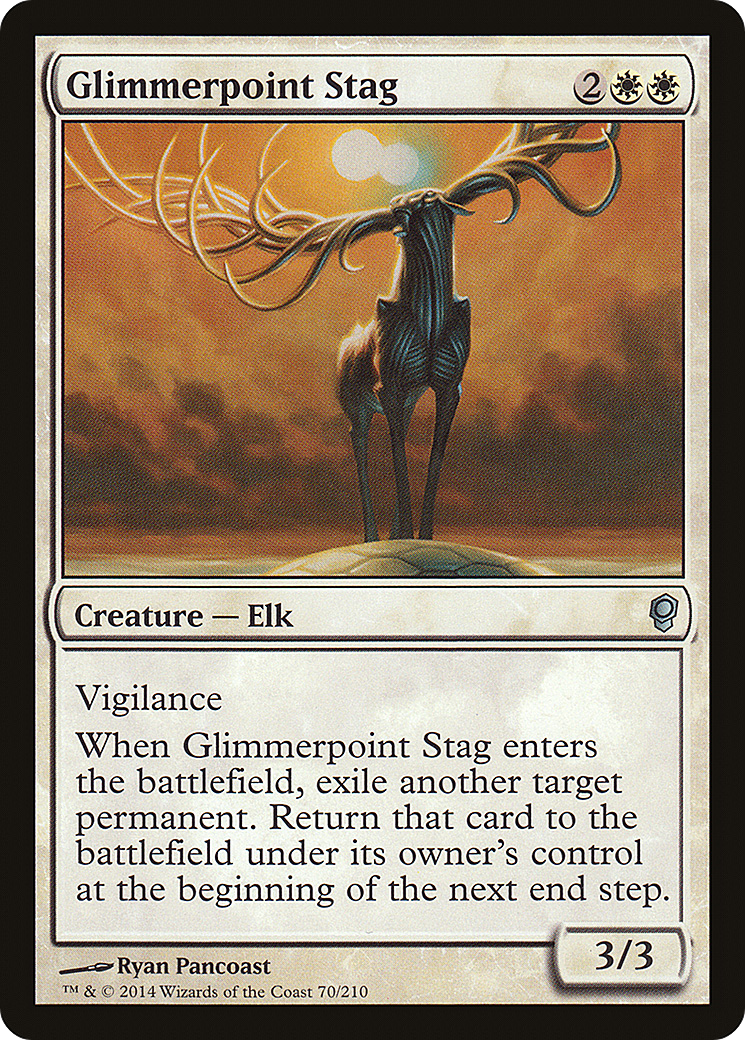 Cerf Glimmerpoint (CNS-070) - Feuille de conspiration