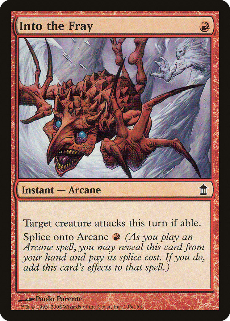 Dans la mêlée (SOK-106) - Les Sauveurs de Kamigawa Foil 