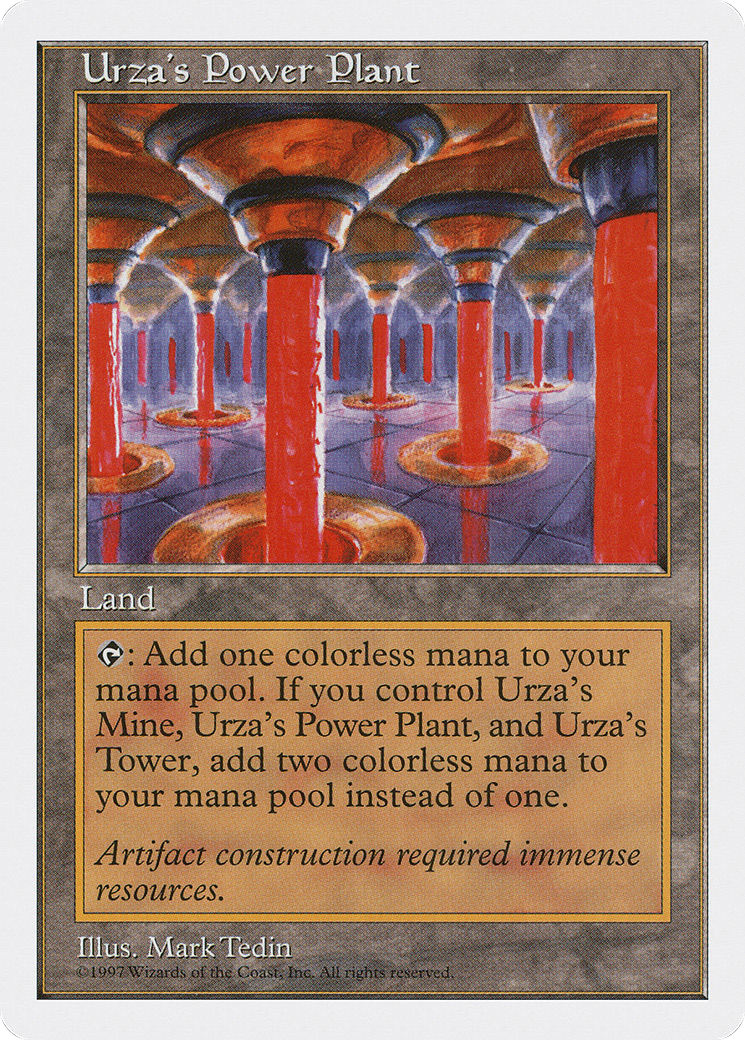 Urza's Power Plant (5ED-) - Fifth Edition