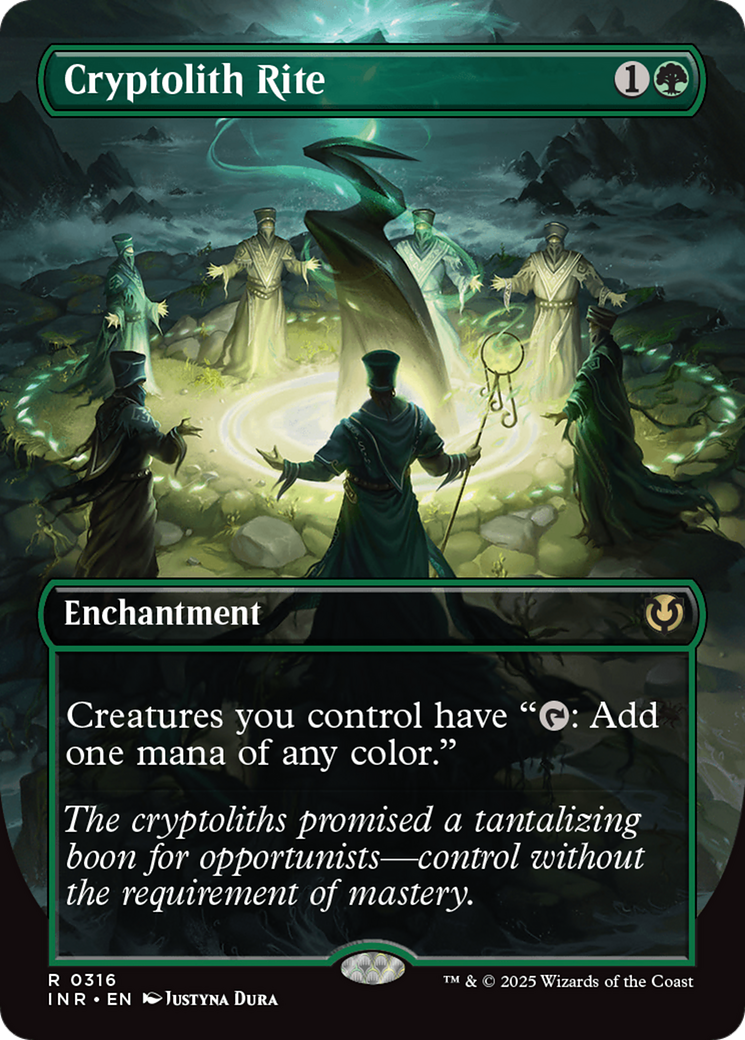 Cryptolith Rite (sans bordure) (INR-316) - Innistrad Remastered Foil 