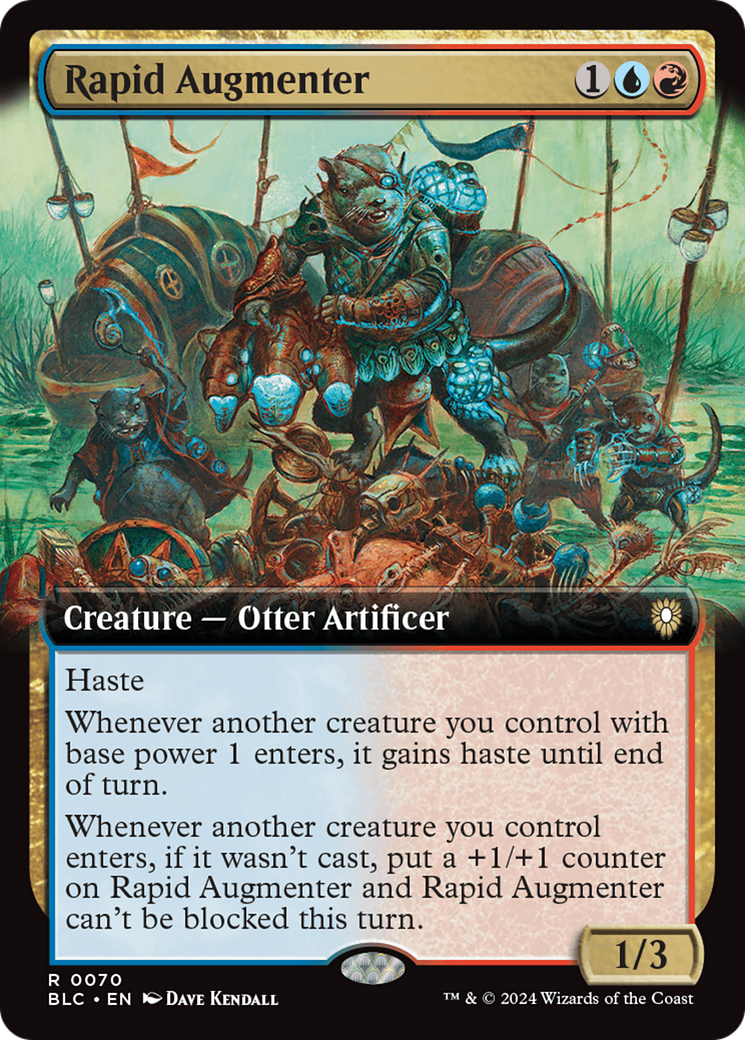 Rapid Augmenter (BLC-070) - Bloomburrow Commander: (Extended Art)