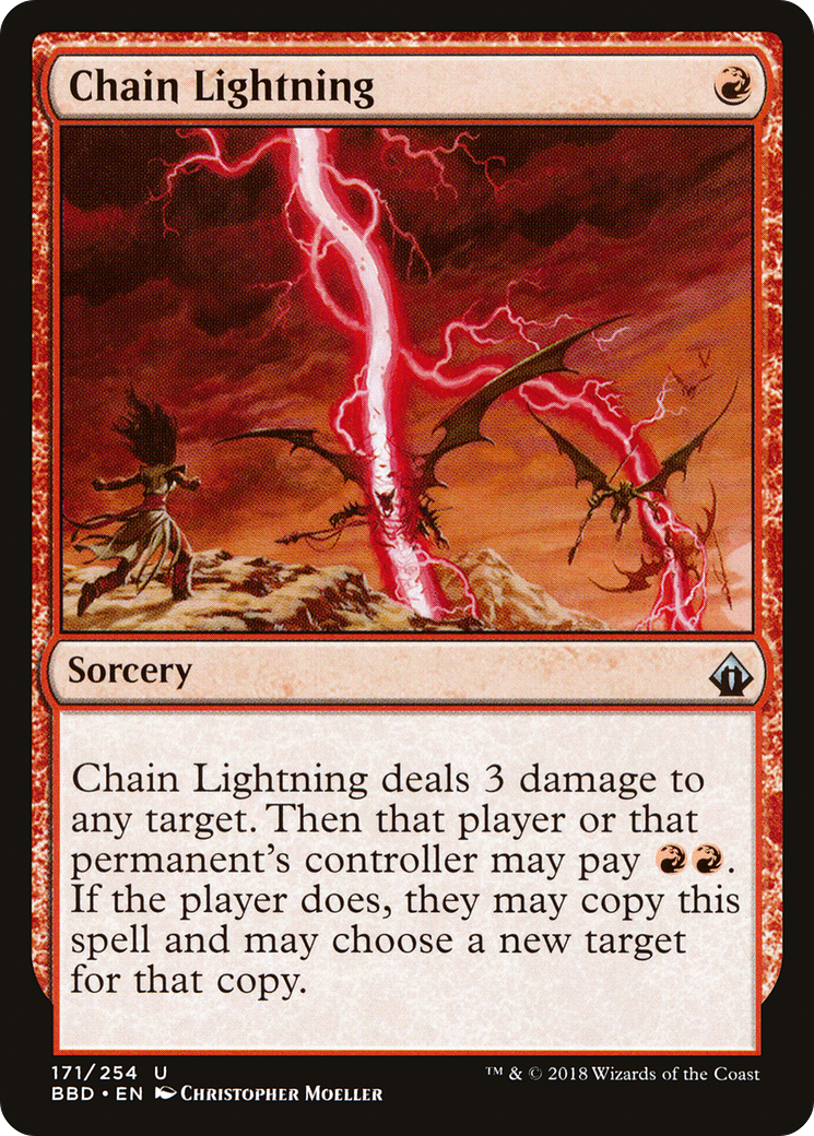 Chain Lightning (BBD-171) - Battlebond Foil