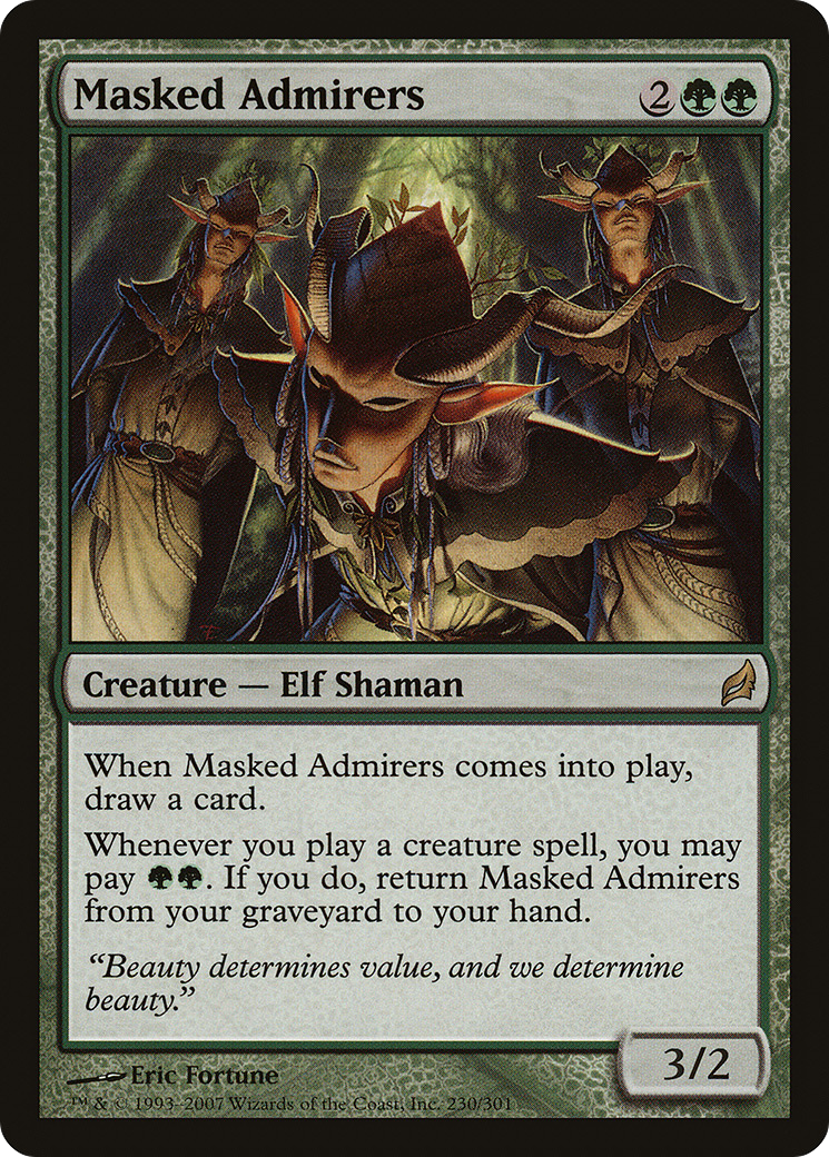 Admirateurs masqués (LRW-230) - Lorwyn