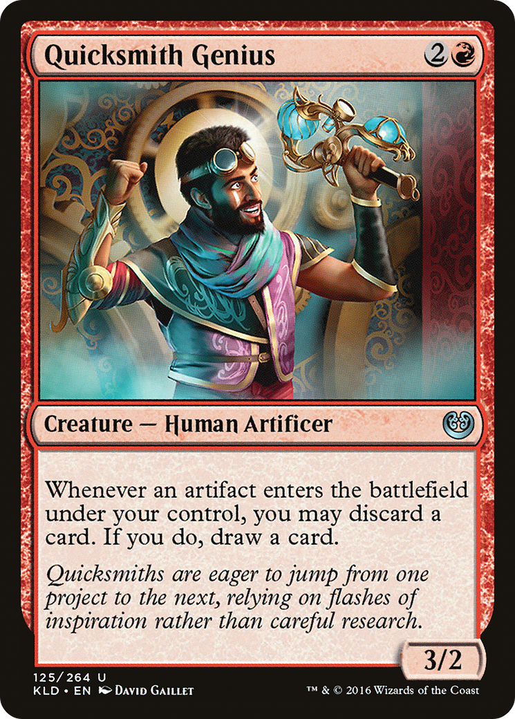 Quicksmith Genius (KLD-125) - Feuille de Kaladesh