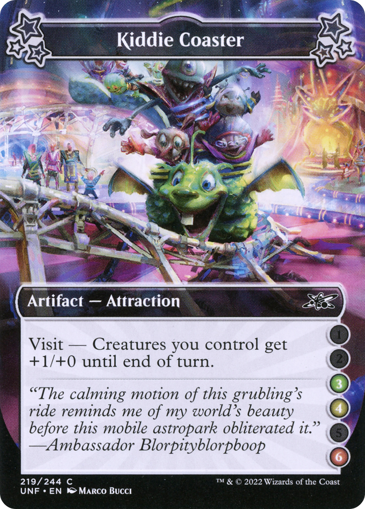 Kiddie Coaster (3-4-6) (UNF-219D) - Unfinity Foil