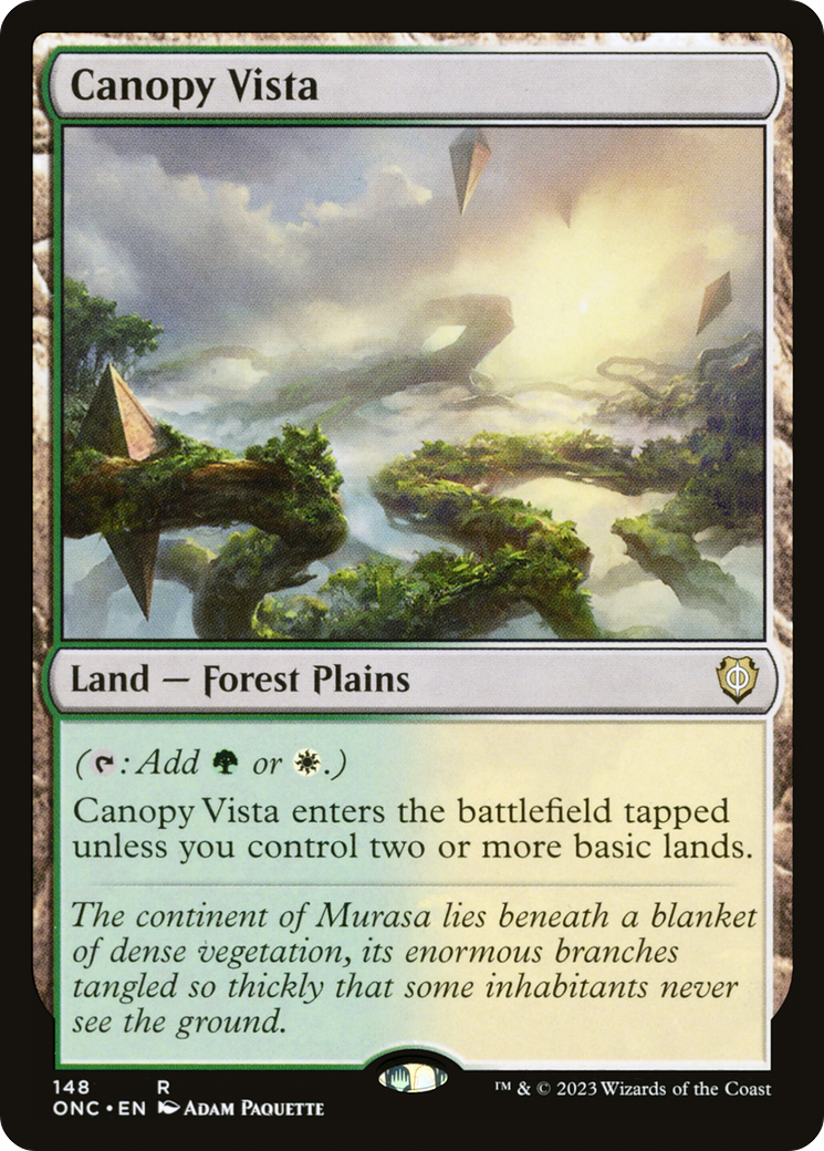 Canopy Vista (ONC-148) - Phyrexia : Tous seront un seul commandant 