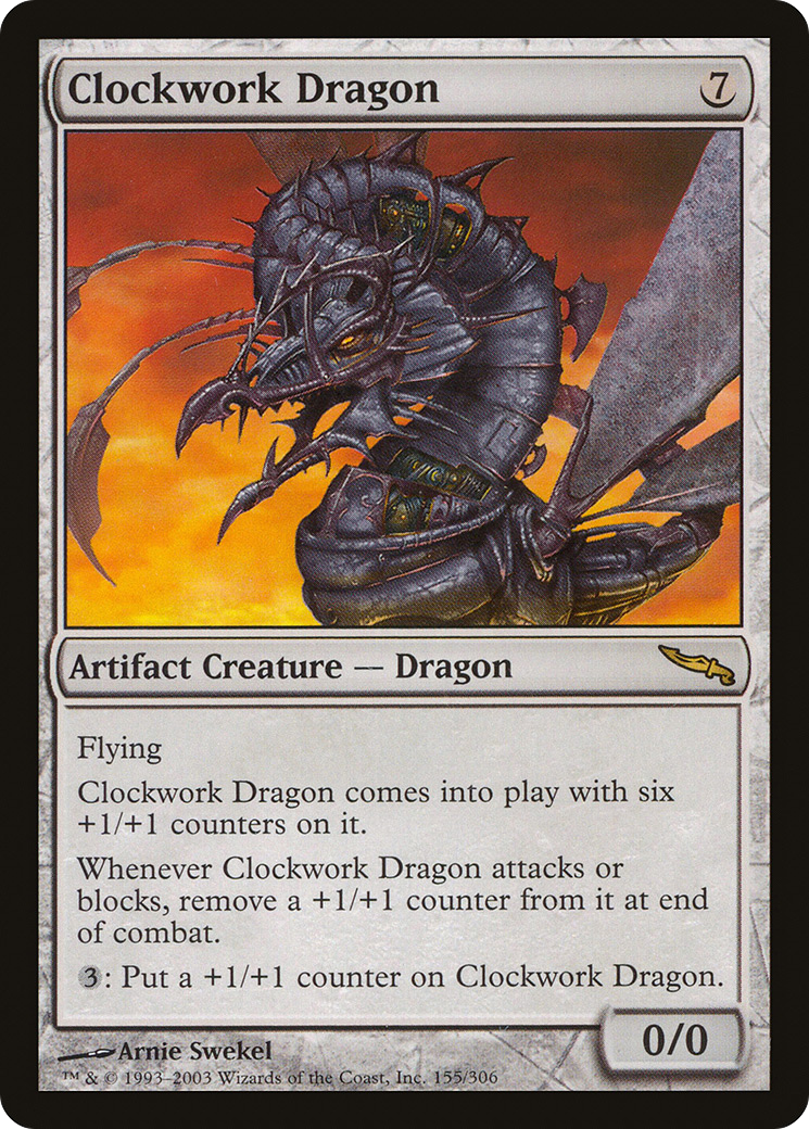 Dragon mécanique (MRD-155) - Mirrodin Foil 