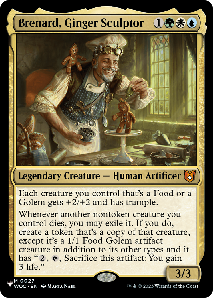 Brenard, Ginger Sculptor (LIST-WOC-27) - The List