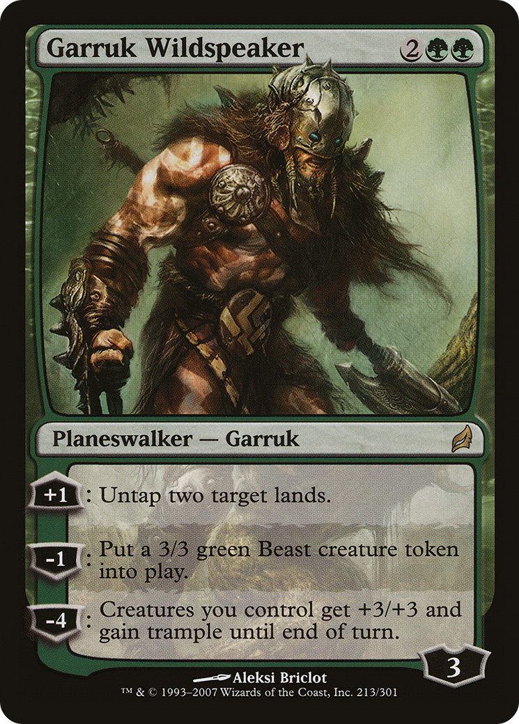 Parle-sauvage Garruk (LRW-213) - Lorwyn 