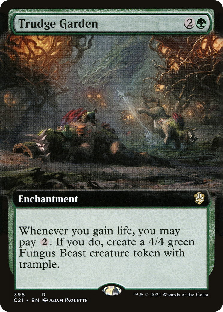 Jardin Trudge (C21-396) - Commander 2021 : (Extended Art) 