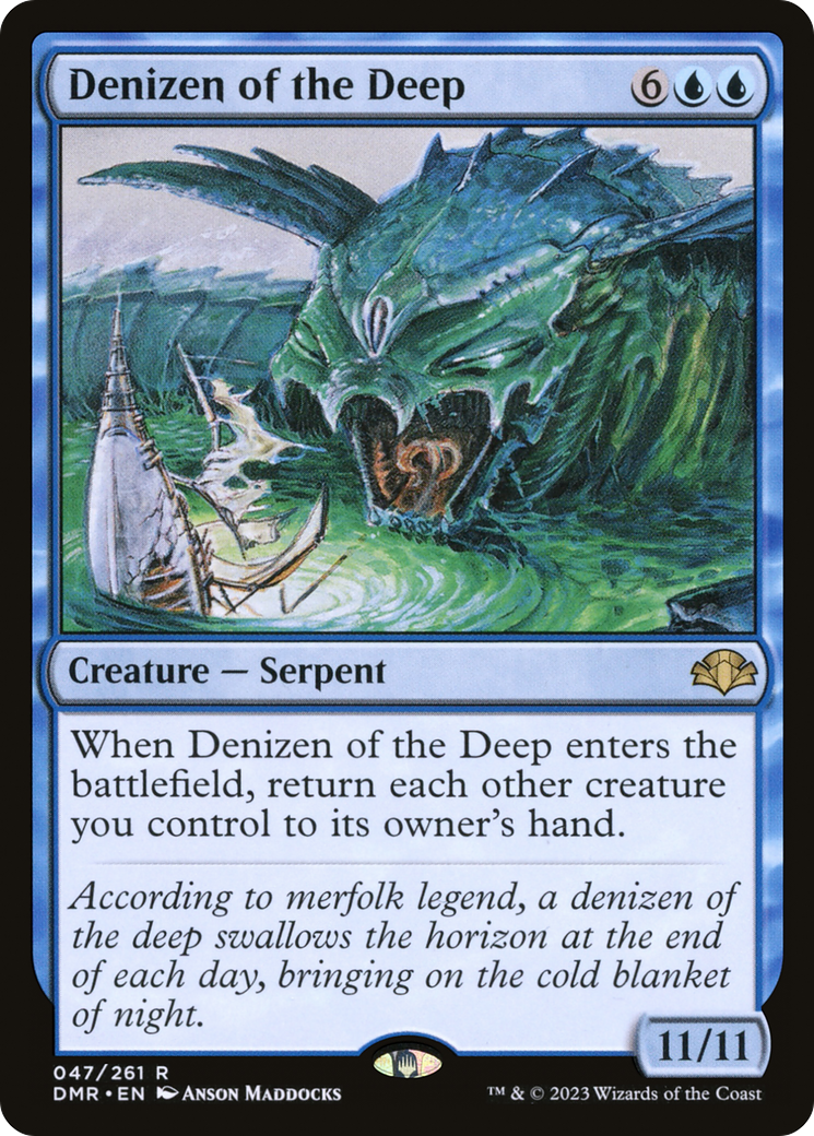 Denizen of the Deep (DMR-047) - Dominaria Remastered