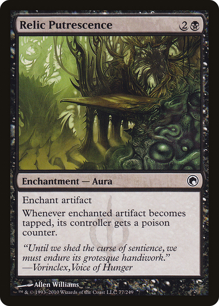 Putrescence relique (SOM-077) - Cicatrices de Mirrodin 