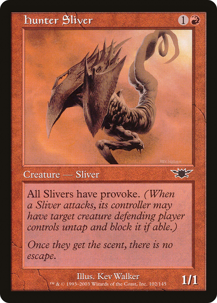 Chasseur Sliver (LGN-102) - Legions Foil 