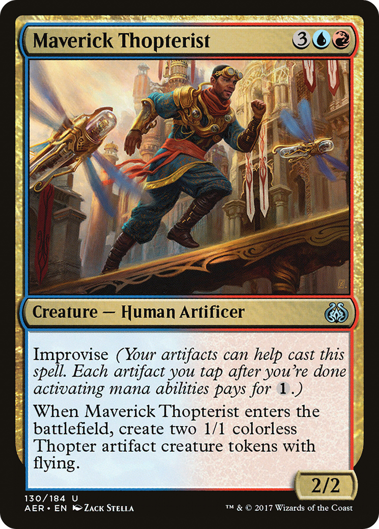 Thopterist Maverick (AER-130) - Révolte éthérique (Foil)