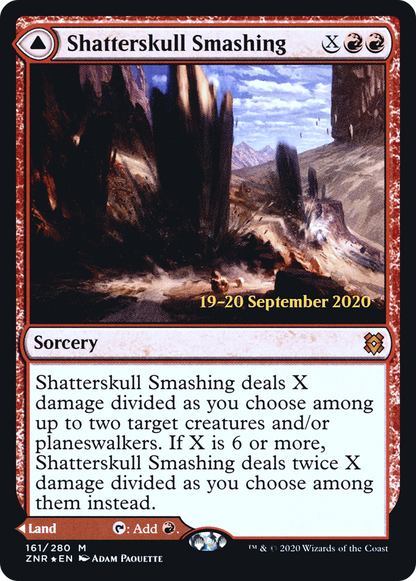 Shatterskull Smashing (PRE-161S) - Zendikar Rising Promos Foil