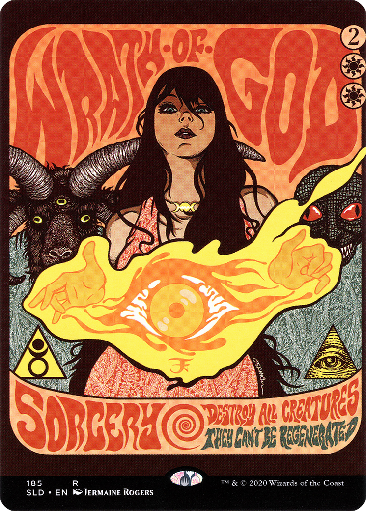 Wrath of God (SLD-185) - Secret Lair Drop (Borderless)