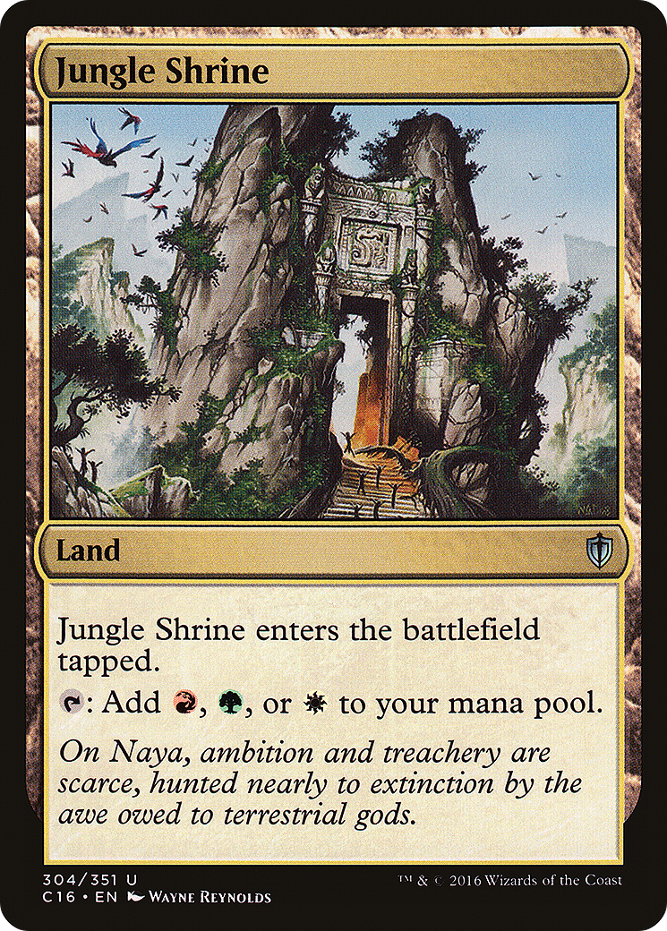 Sanctuaire de la jungle (C16-304) - Commander 2016 