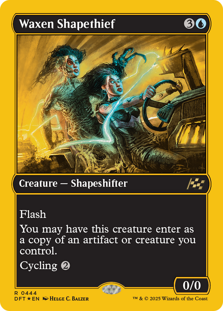 Waxen Shapethief (Première place) (-444) - Aetherdrift Foil 