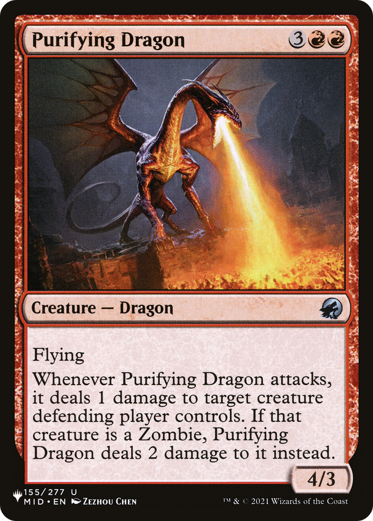 Purifying Dragon (LIST-MID-155) - The List
