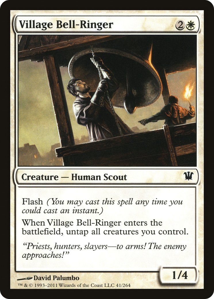 Village Bell-Ringer (ISD-041) - Innistrad Foil