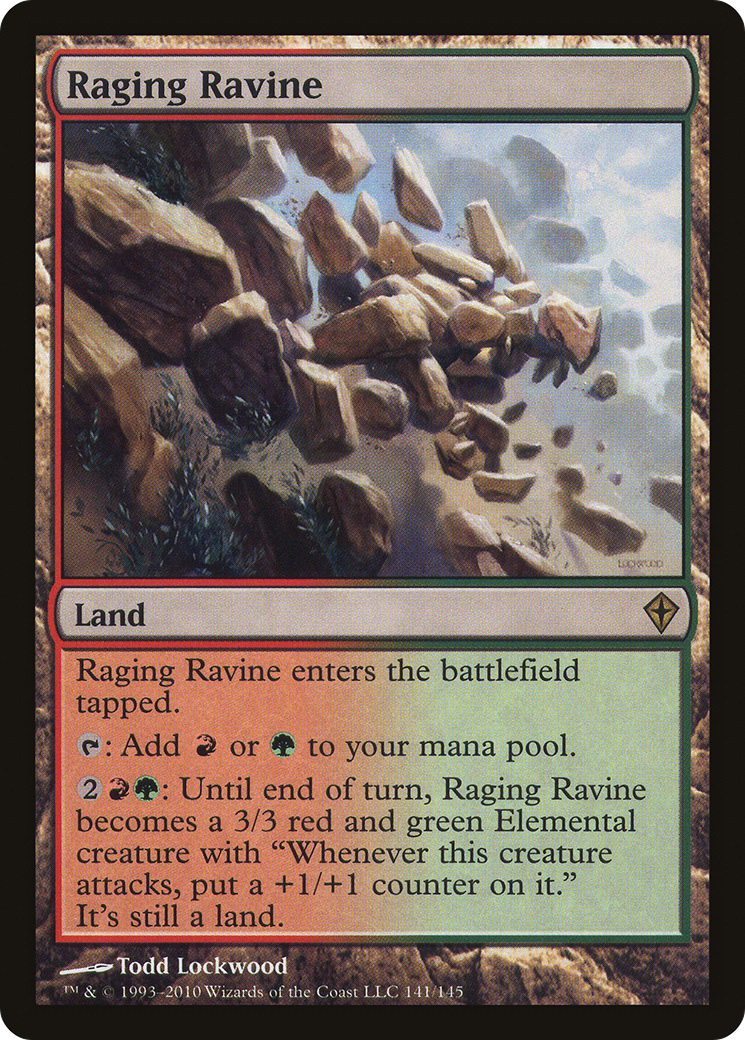 Ravin déchaîné (WWK-141) - Worldwake Foil