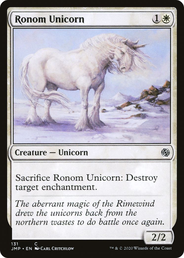 Ronom Unicorn (JMP-131) - Démarrage rapide