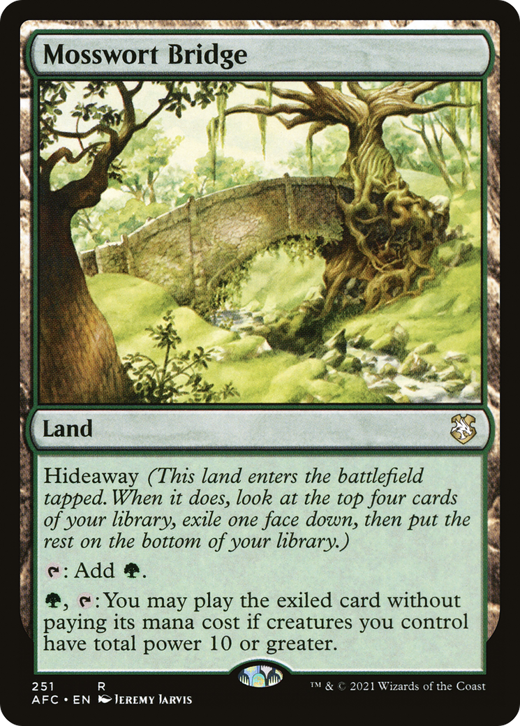 Mosswort Bridge (AFC-251) - Forgotten Realms Commander