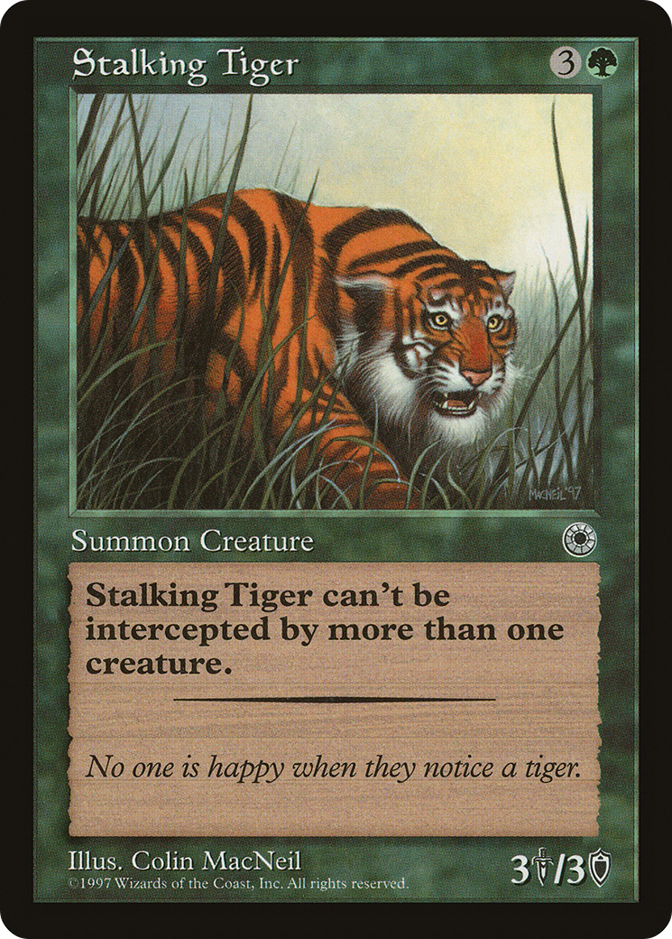 Tigre traqueur (POR-186) - Portail 