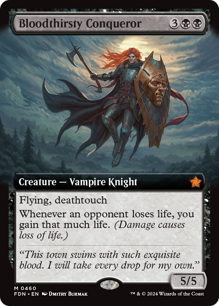 Conquérant sanguinaire (FDN-460) - Fondations : (Extended Art) Foil 