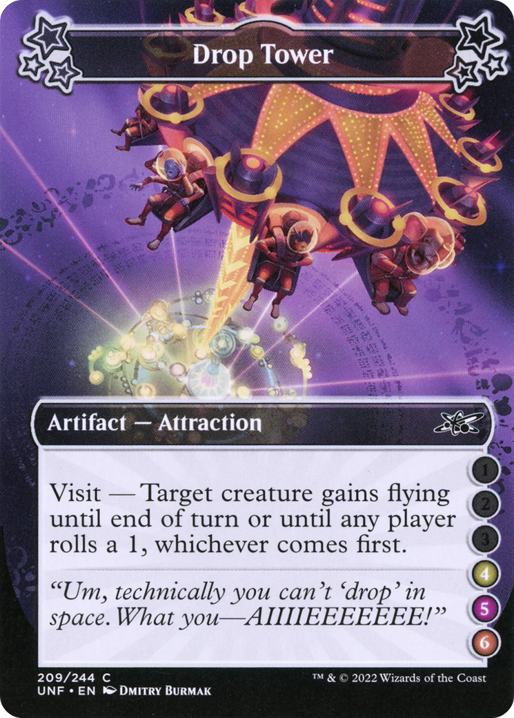 Tour de chute (UNF-209F) - Unfinity Foil 