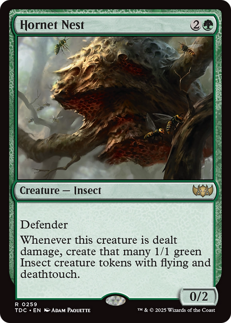 Nid de frelons (TDC-259) - Commandant : Tarkir : Tempête de dragons 