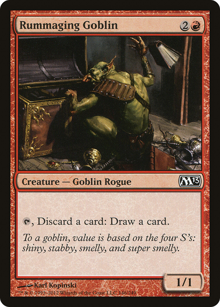 Rummaging Goblin (M13-146) - Magic 2013