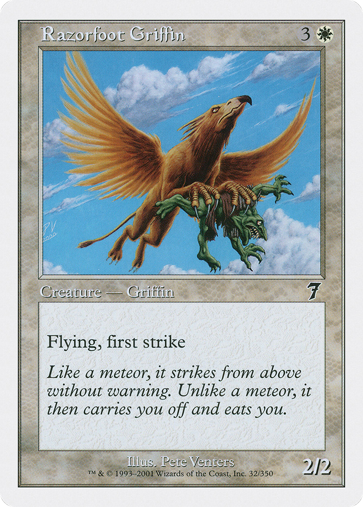 Razorfoot Griffin (7ED-032) - Septième édition