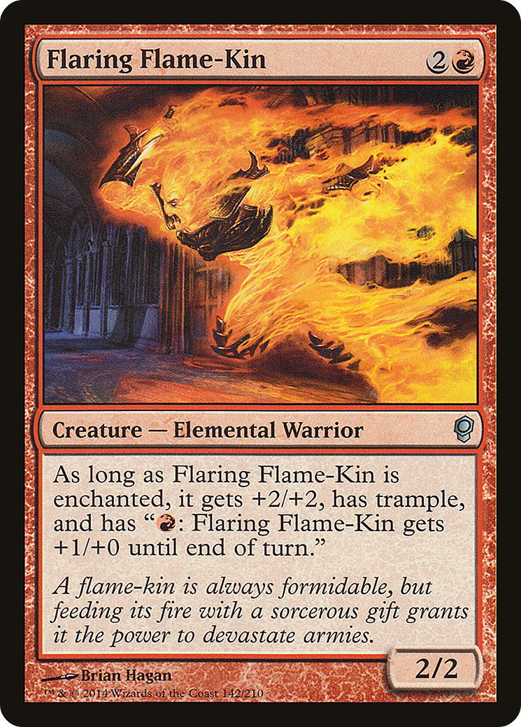 Flaring Flame-Kin (CNS-142) - Feuille de conspiration 