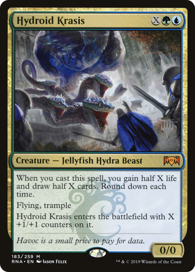 Hydroide Krasis (PRNA-183P) - Feuille promotionnelle de l'allégeance de Ravnica