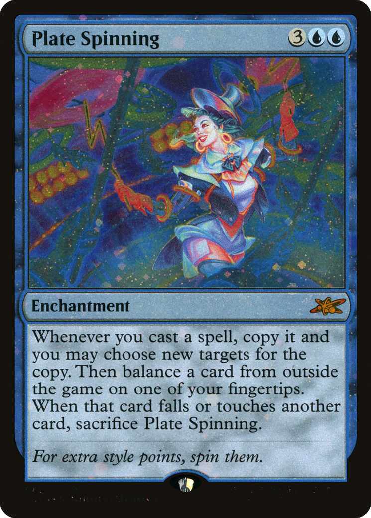 Plate Spinning (Galaxy Foil) (UNF-342) - Unfinity Foil