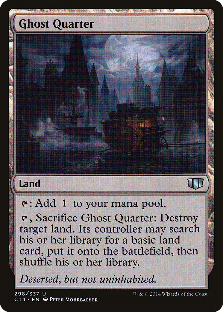 Ghost Quarter (C14-298) - Commander 2014