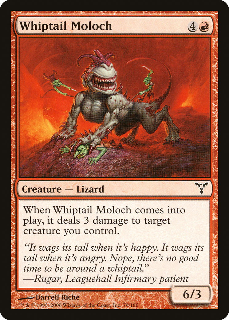 Moloch à queue de fouet (DIS-079) - Dissension Foil 