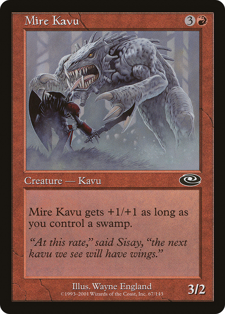 Mire Kavu (PLS-067) - Changement de plan 