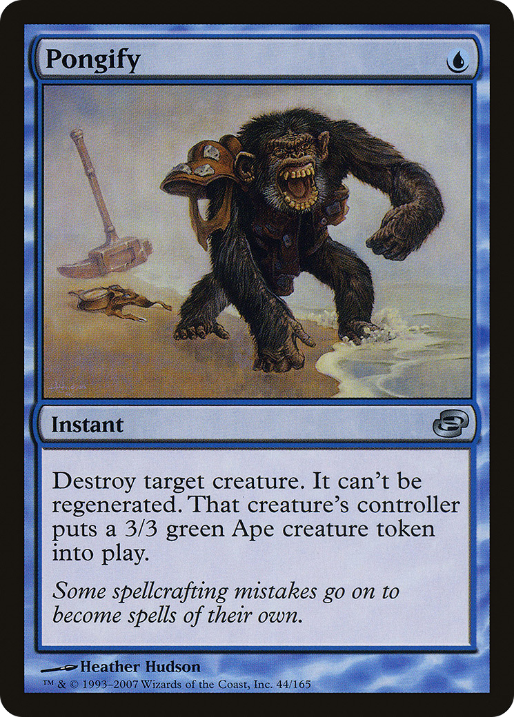 Pongify (PLC-044) - Chaos planaire