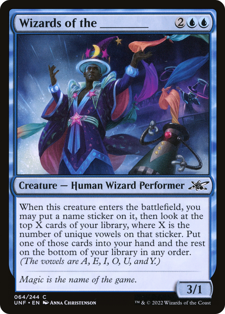 Les sorciers du _____ (UNF-064) - Unfinity Foil 