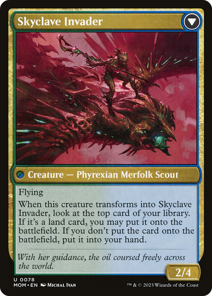 Skyclave Aerialist (MOM-078) - March of the Machine Foil