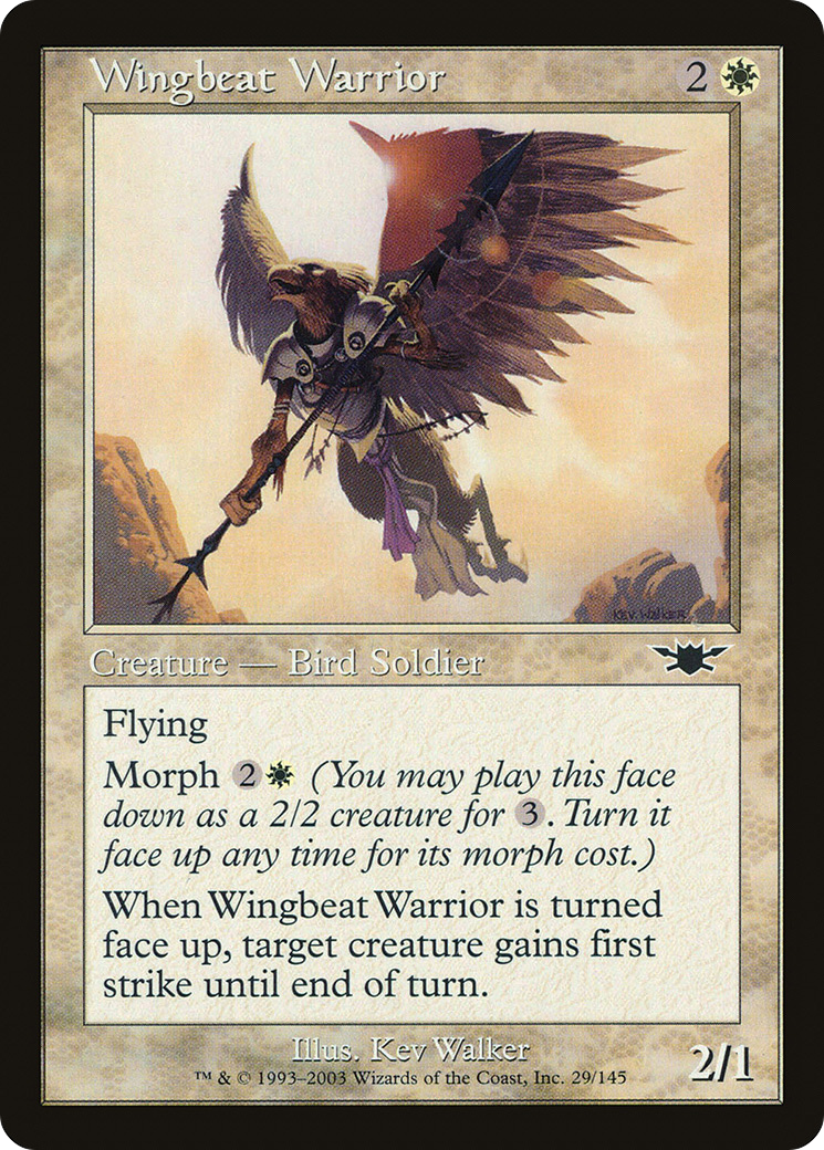 Guerrier Wingbeat (LGN-029) - Legions Foil 
