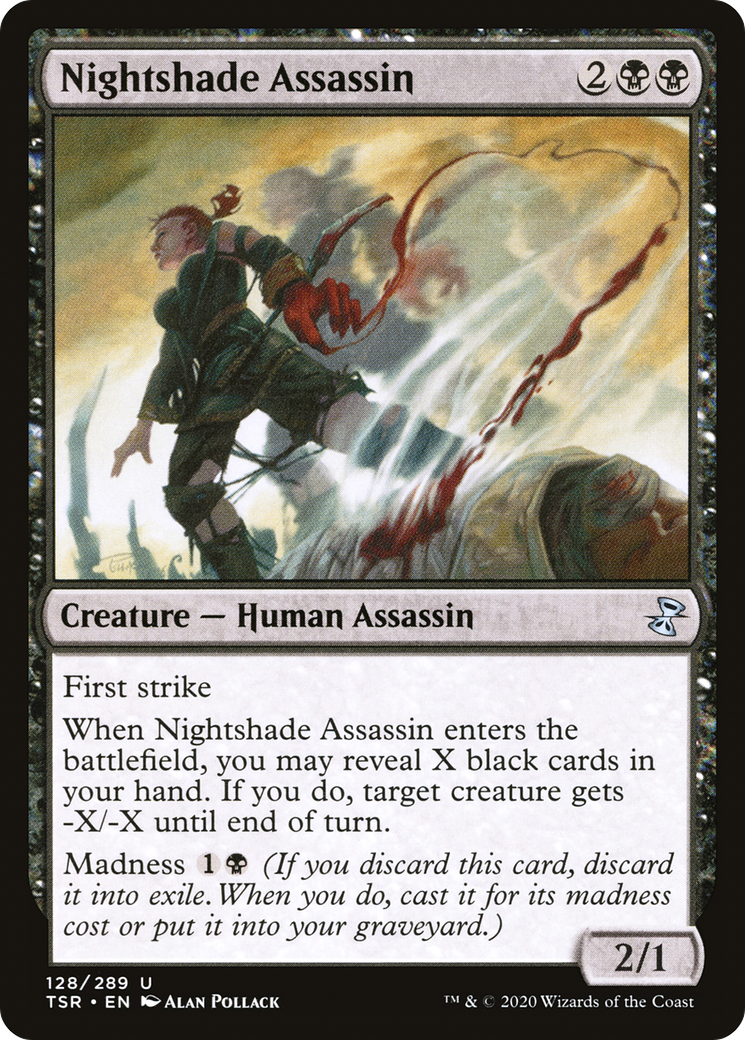 Nightshade Assassin (TSR-128) - Time Spiral Remastered 