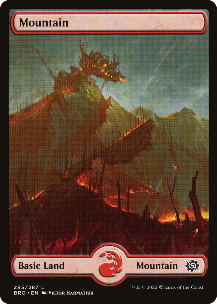 Mountain (285) - Full Art (BRO-285) - The Brothers' War Foil